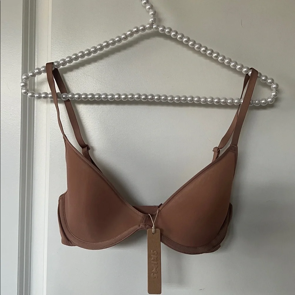 NWT Skims Weightless Scoop Bra Sienna, 32C - Picture 4 of 10